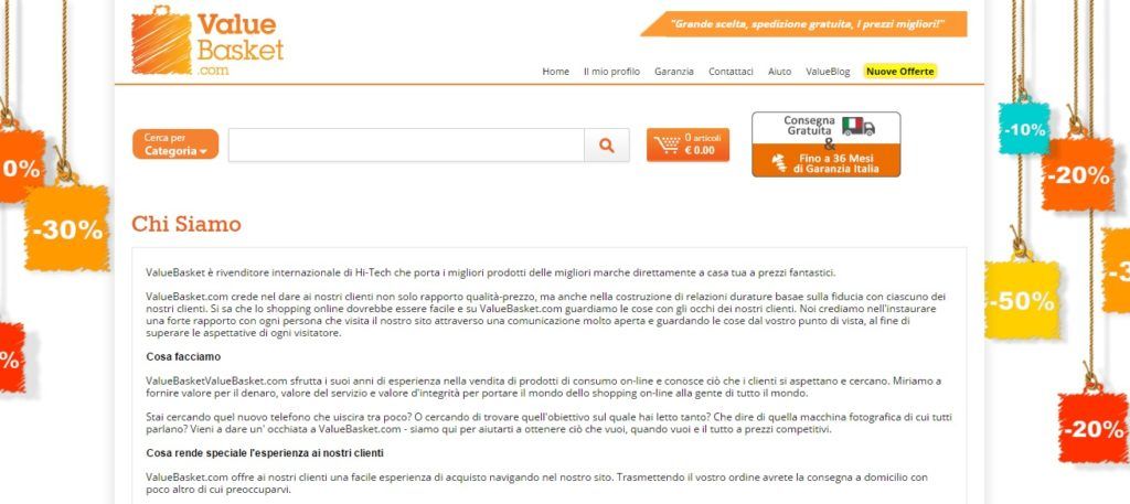offerte valuebasket