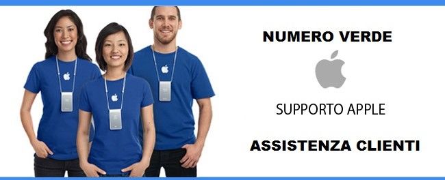 supporto-Apple-numero-verde