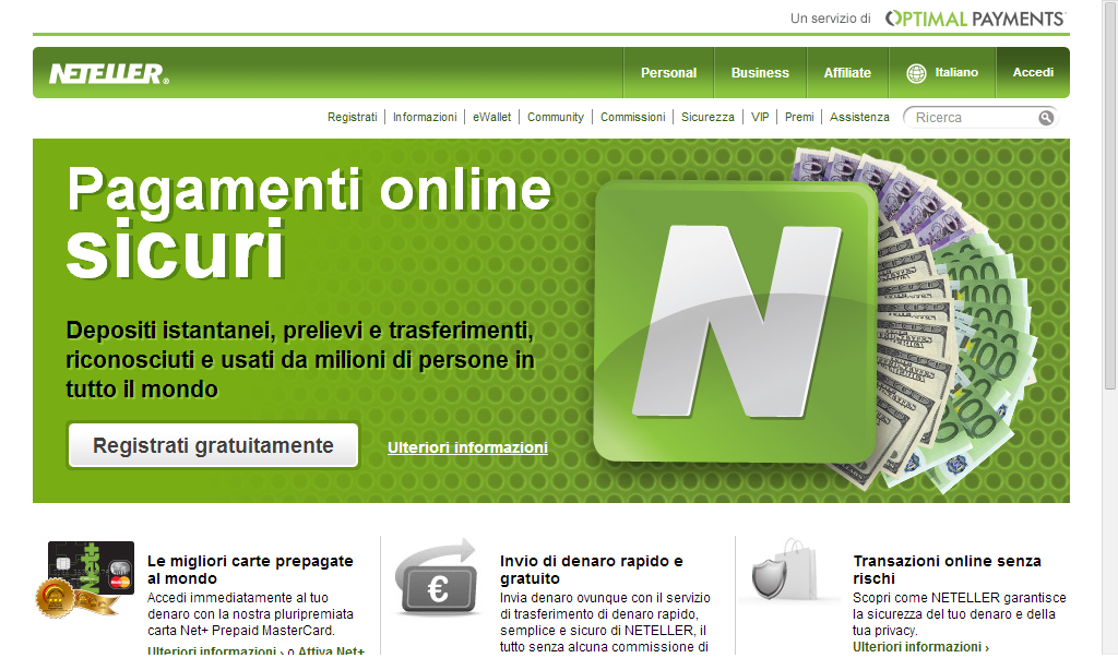 neteller sicurezza