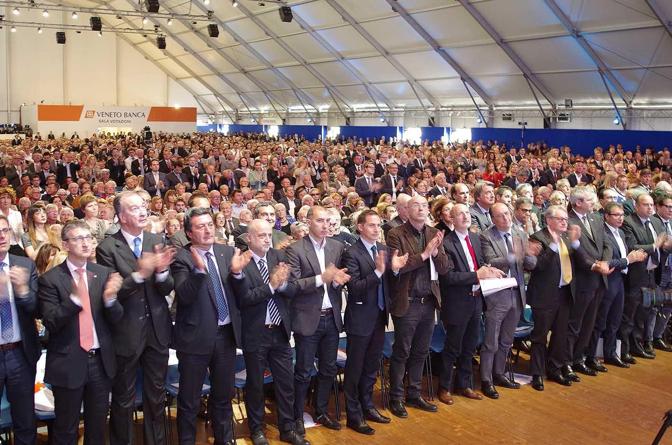 Assemblea soci Veneto Banca 2014.