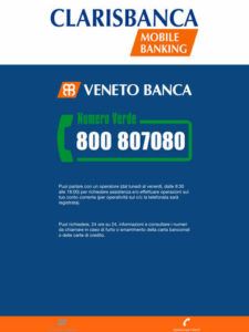 claris banca numero verde