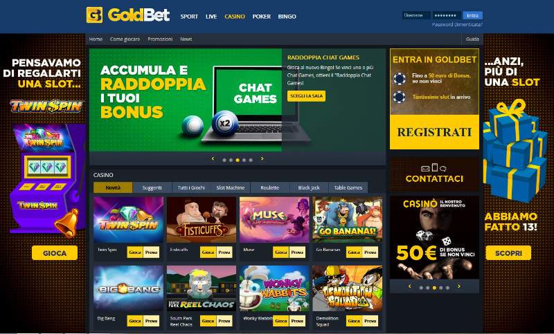 goldbet giochi